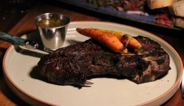 Locations like the 76 Steakroom in Keller are offering Valentine's Day specials or special menu items this February. (Patricia Ortiz/Community Impact)