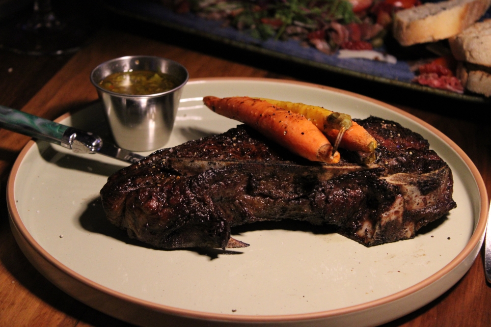 Locations like the 76 Steakroom in Keller are offering Valentine's Day specials or special menu items this February. (Patricia Ortiz/Community Impact)