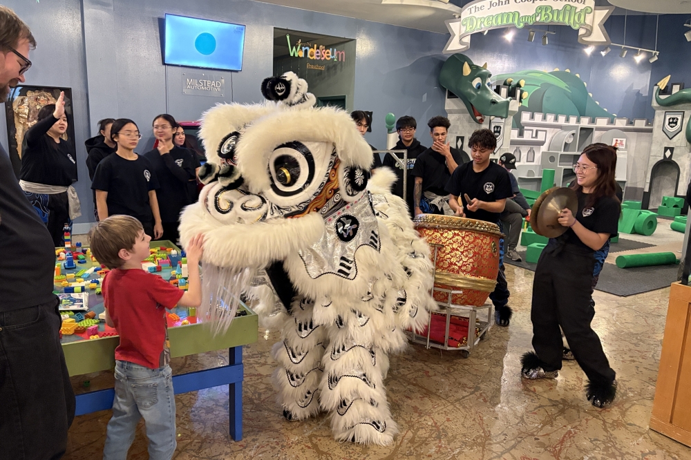 The Woodlands Children's Museum will celebrate the Year of the Fire Horse with four performances by the Lion Kings. (Courtesy The Woodlands Children's Museum)