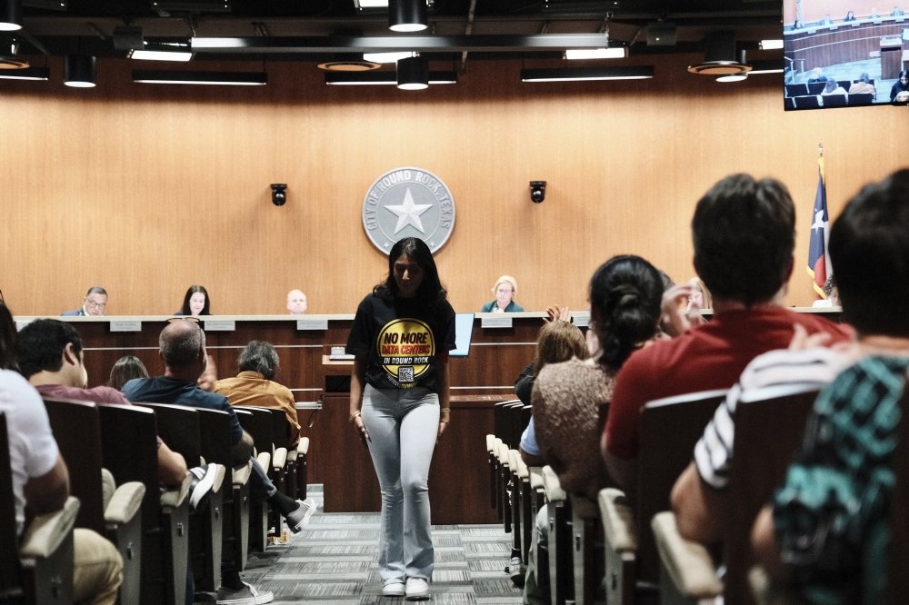 Round Rock approved a 29-acre rezoning for a Skybox data center near Chandler Creek after hours of public comment. (Manuel Holguin Jr./Community Impact)