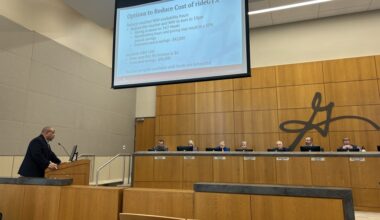 The city saw a steady increase in activity for the rideGTX program in its inaugural year, Georgetown Transportation Coordinator Lua Saluone said at the meeting. (Gracie Warhurst/Community Impact)