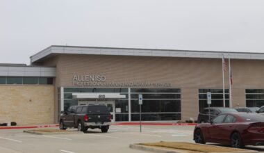 Image of Allen ISD Professional Learning and Auxiliary Services building