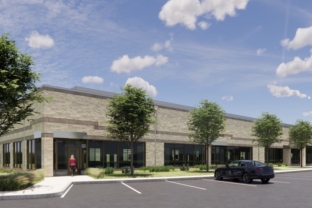 Spaces at the new Leander Tech Park are open for lease negotiations. (Rendering courtesy St. John Properties)