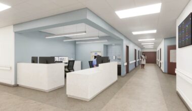 A local hospital and level III trauma center, Medical City Alliance officials are planning an expansion of its ER in 2026. (Rendering courtesy of Medical City Alliance)