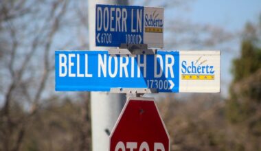 The Bell North Drive Sewer Project will eliminate individual grinder pumps at each business in that area and allow for a gravity collection system, agenda documents state. (Amira Van Leeuwen/Community Impact)