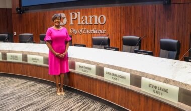 Shun Thomas replaces Julie Holmer on Plano City Council. Holmer announced her resignation to pursue a county seat. (Courtesy city of Plano)