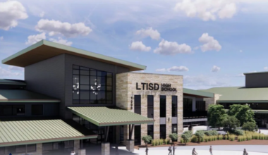 Rendering of Highland Lakes High School