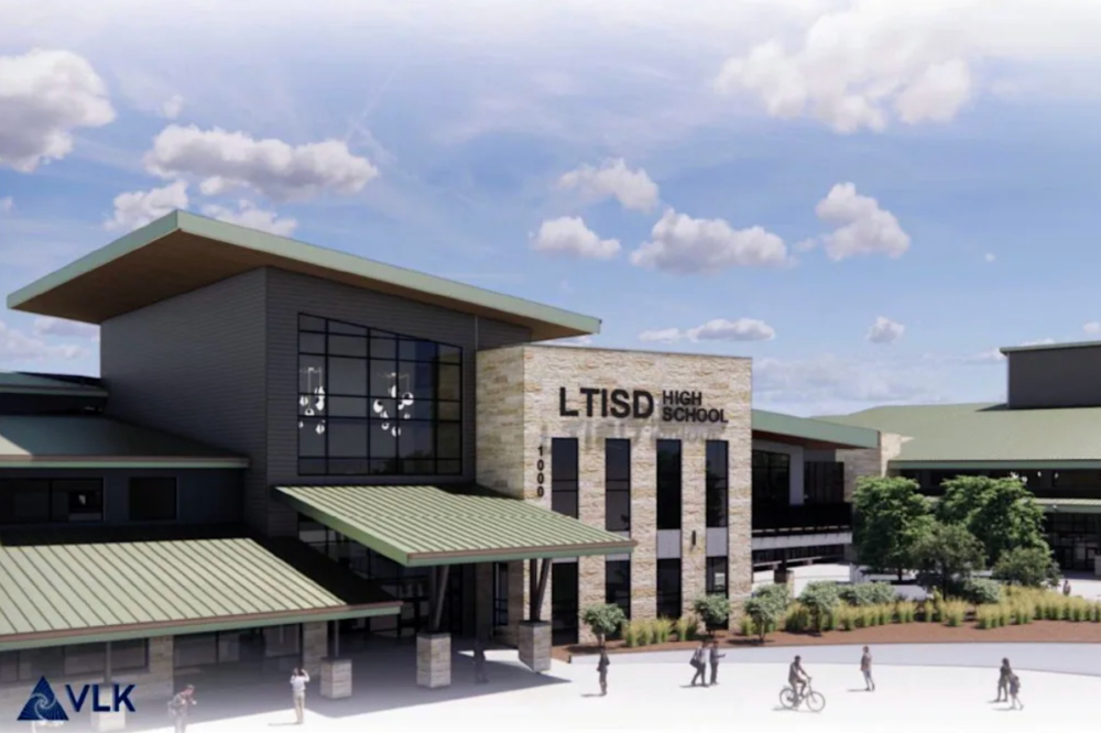 Rendering of Highland Lakes High School