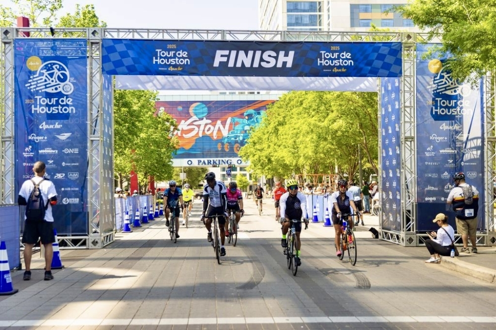Tour de Houston will feature three new routes in 2026. (Courtesy Houston First Corporation