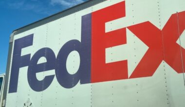 FedEx truck