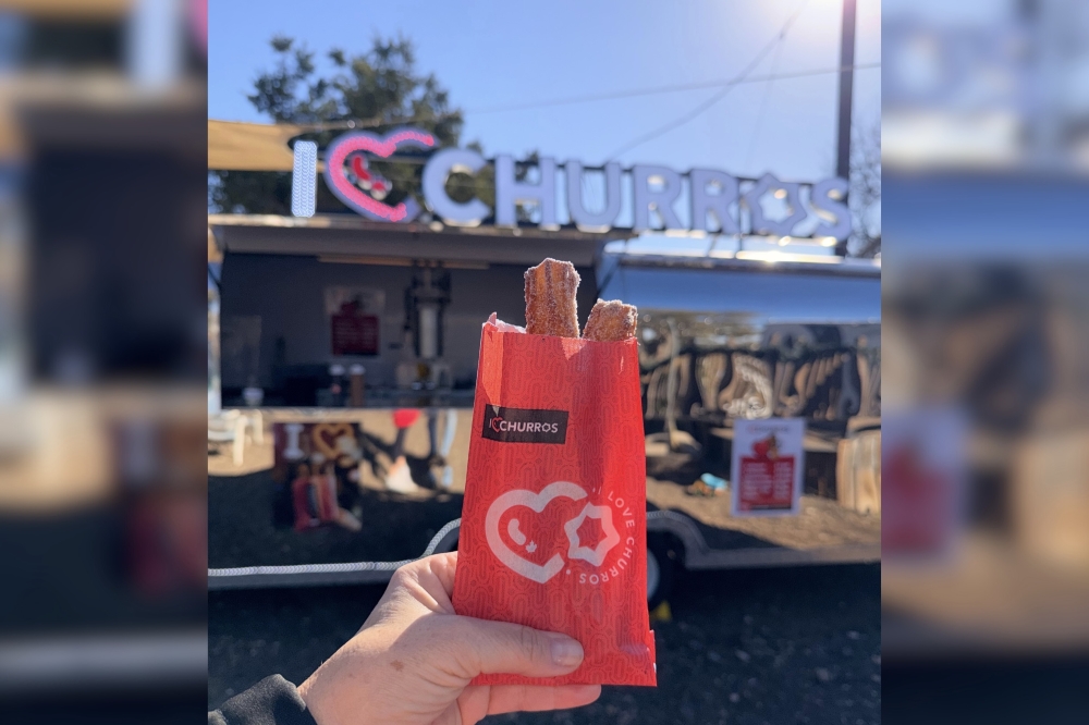 The food truck is now open at Tasty Trails Food Fun & Brew. (Courtesy I <3 Churros)