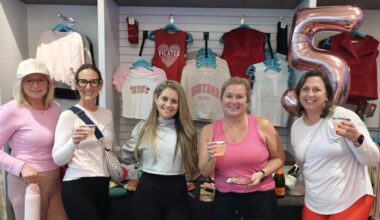 Bodybar Pilates in Keller had a Valentine's Day celebration for its five-year anniversary. (Courtesy Bodybar Pilates)