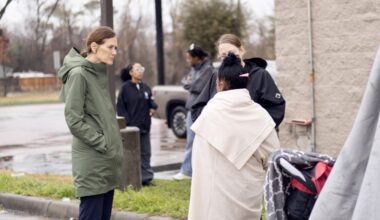 Volunteers for the Coalition of the Homeless of Houston/Harris County, including council member Sallie Alcorn, went out in January 2025 to conduct the annual Point-in-Time survey. (Courtesy CFTH)