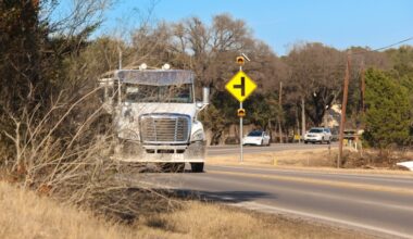 The RM 2243 corridor between Leander and Georgetown has seen rapid commercial, retail and residential growth, increasing congestion. (Chloe Young/Community Impact)