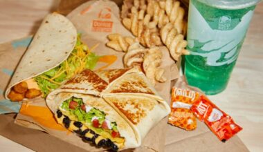 The combination restaurant served classic items from both KFC and Taco Bell. (Courtesy Taco Bell)