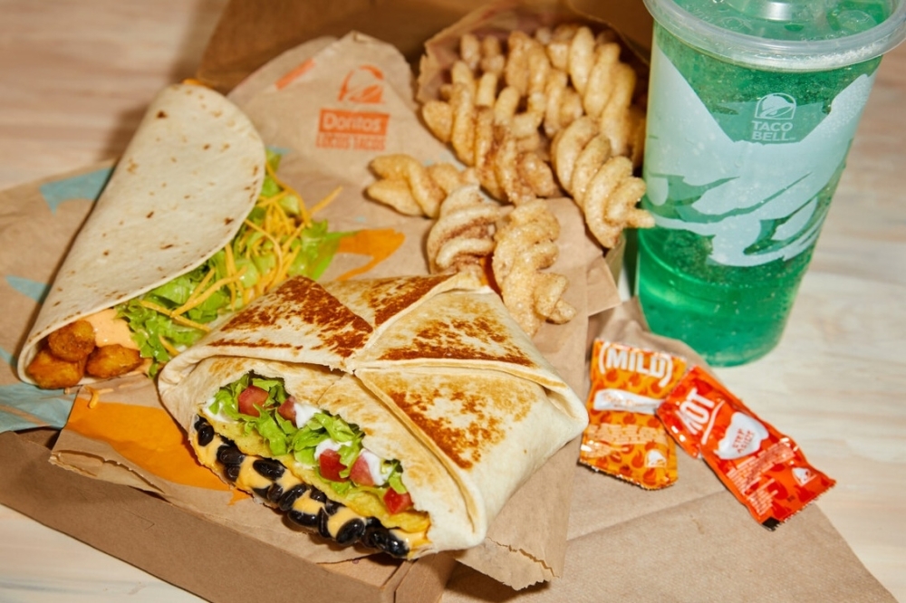 The combination restaurant served classic items from both KFC and Taco Bell. (Courtesy Taco Bell)
