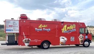 Andy's Frozen Custard opened its Treat Truck in Hutto. (Courtesy Andy's Frozen Custard)