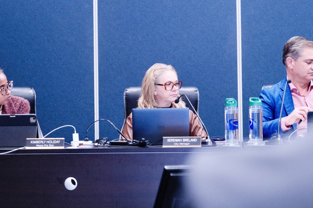 After leading Pflugerville since 2018, City Manager Sereniah Breland announced her retirement. Council approved a voluntary exit agreement. (Manuel Holguin Jr./Community Impact)