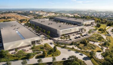 exterior of building reading "CesiumAstro"