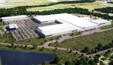 rendering of a magnet facility in Northlake