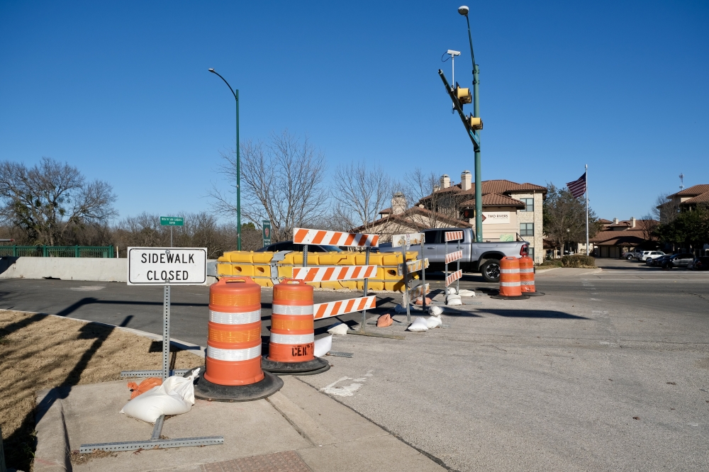 Additional improvement plans to Austin Avenue are in motion as projects to add vehicular bridges and pedestrian bridges over the San Gabriel River forks progress. (Gracie Warhurst/Community Impact)