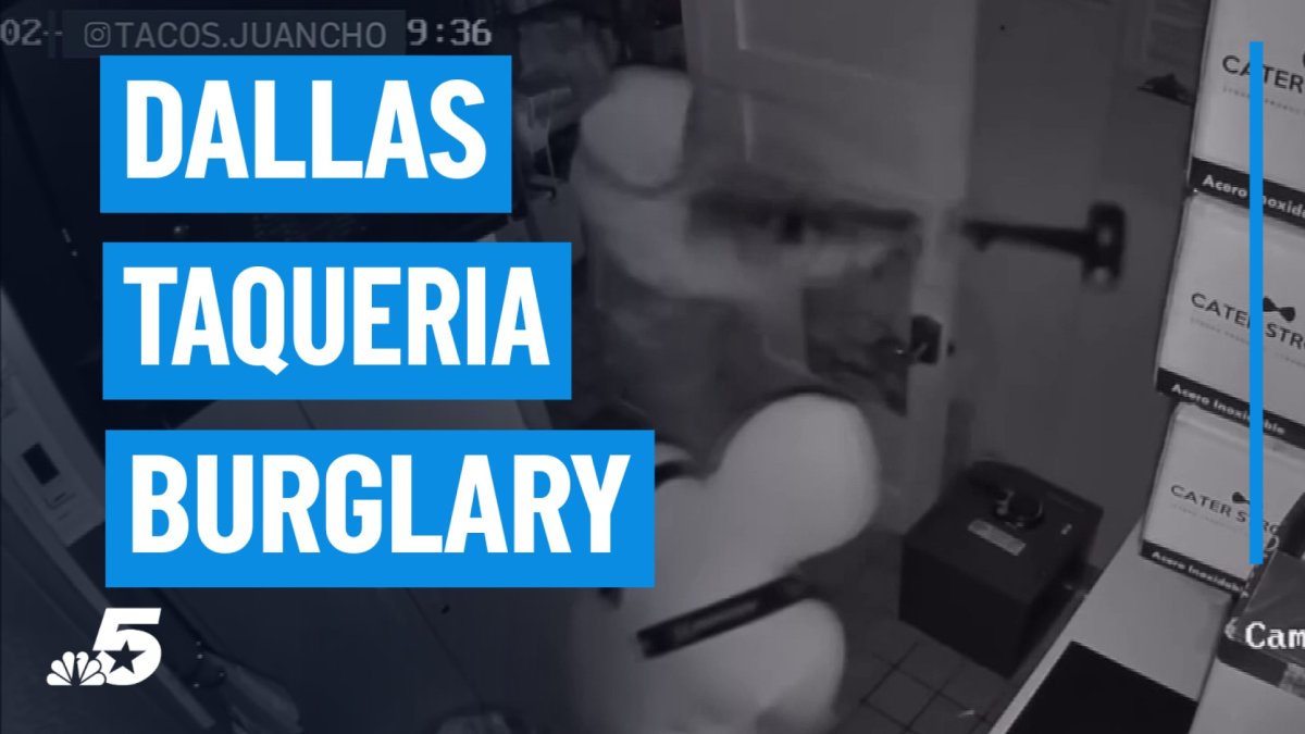 Dallas taqueria hit by burglars twice just months after opening – NBC 5 Dallas-Fort Worth