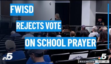 Fort Worth ISD rejects state-required vote on school prayer period – NBC 5 Dallas-Fort Worth