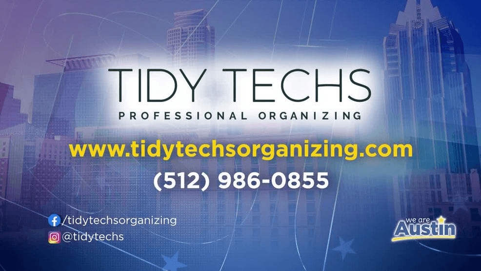 For more information about Tidy Techs Professional Organizing and how to get started, visit their website!