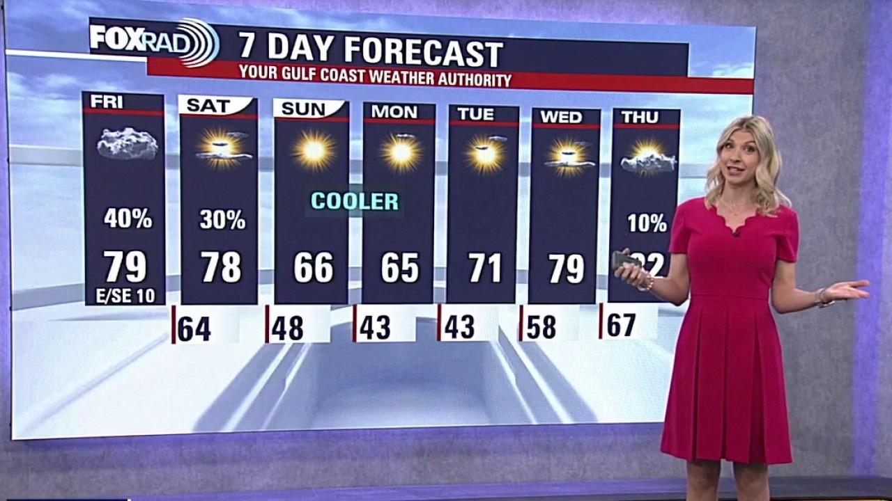 Houston weather forecast for Friday