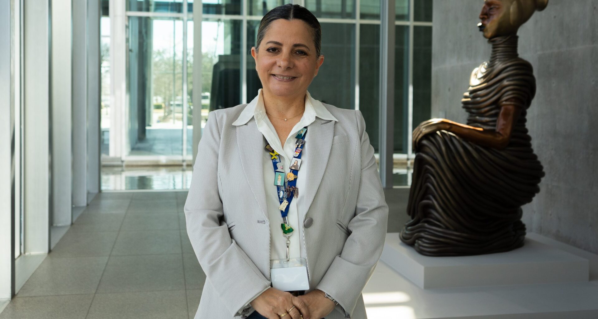 She leads Spanish tours to build inclusivity at Modern Art Museum of Fort Worth