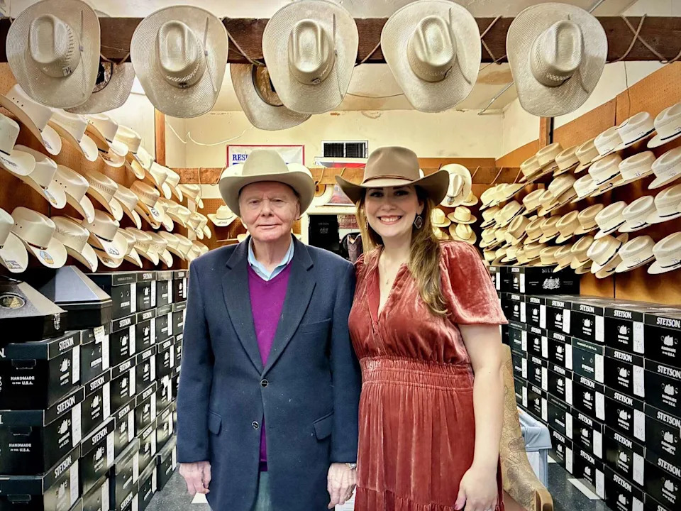 Abe Cortez, 73, and daughter Alexandra Cortez Sledge, 39, run Paris Hatters as the third and fourth generation in the family keeping San Antonio's most iconic hat shop open. (Emma Weidmann/MySA)