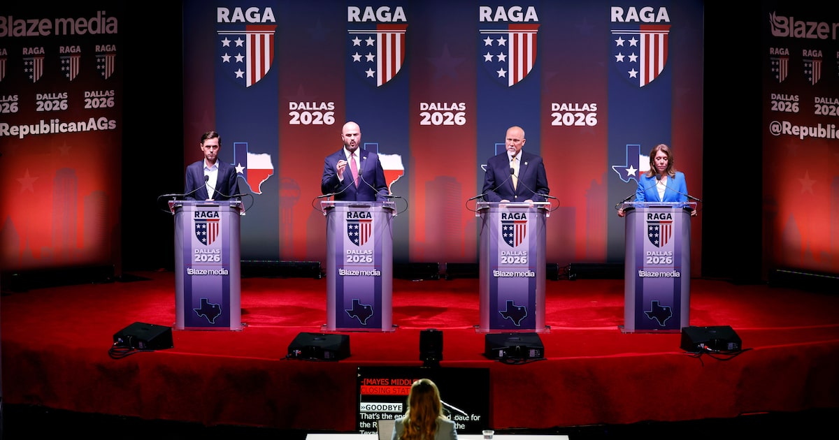 Republican candidates for Texas Attorney General square off at the Granada Theater in Dallas