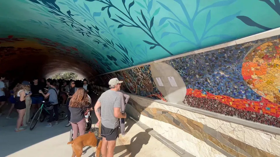 Unity Underpass opened in Austin, Texas, on Feb. 7, 2026. (KXAN Photo)