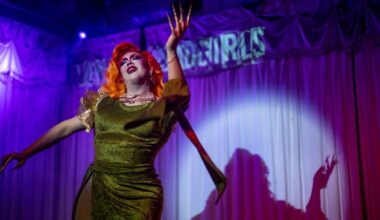 <div>AUSTIN, TEXAS - MARCH 20: A Drag Queen performs during a show at the Swan Dive nightclub on March 20, 2023 in Austin, Texas. Controversy and debate over four bills seeking to restrict Drag shows in the state of Texas intensifies as lawmakers continue their proposals. Bills SB 8, SB 12, and SB1601 are scheduled for a hearing this Thursday. (Photo by Brandon Bell/Getty Images)</div>