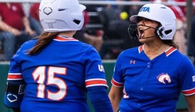 Softball to open spring season ranked No. 3 in 2026 WAC preseason coaches poll | Softball