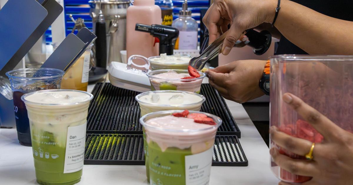 New Arlington-area coffee shop has customers going bananas for matcha | Life + Entertainment