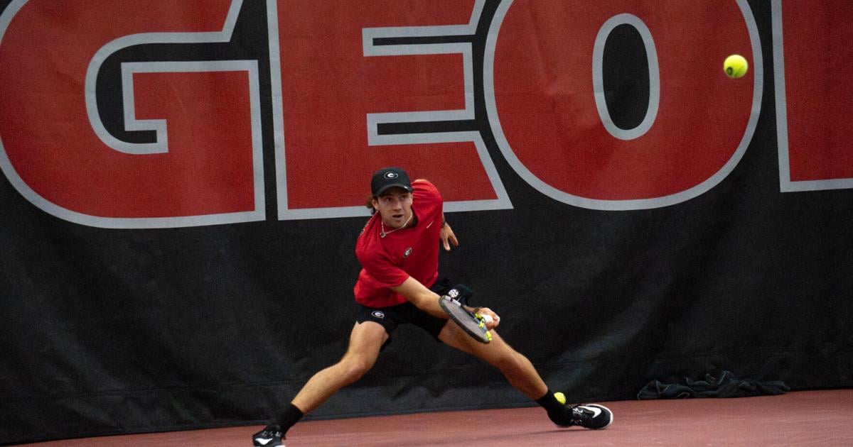 Georgia men’s tennis storms back, defeats Texas A&M on the road 4-3 | Georgia Sports