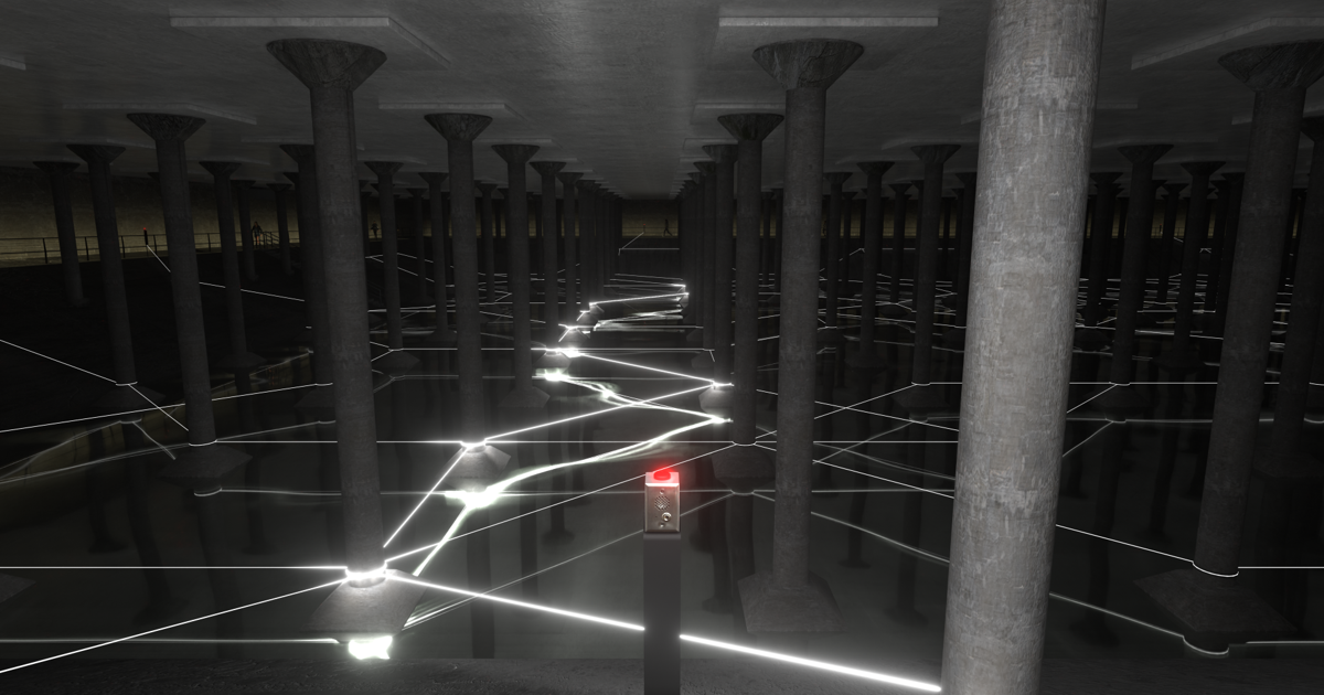 New art commission in the Buffalo Bayou Park Cistern explores currents of communication | Coast To Coast