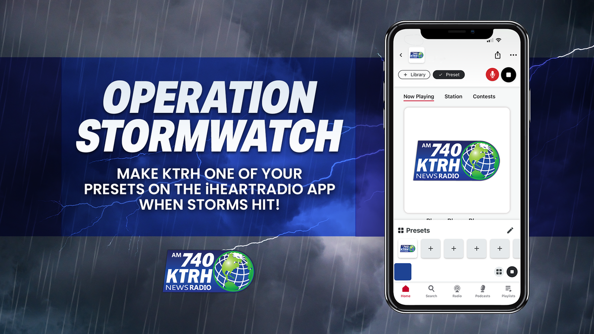 Houston Area Expecting Strong Winds, Thunderstorms | NewsRadio 740 KTRH