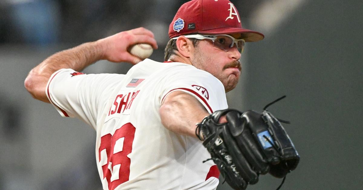 Hogs win in 11 over Texas Tech | Sports