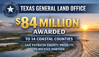 San Patricio County receives part of $84 million from Texas GLO for coastal projects | San Patricio County