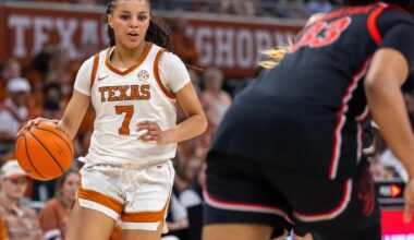 Madison Booker's 18 points help power No. 4 Texas to a 79-50 win over No. 23 Georgia |