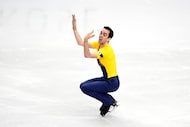 Spain's Tomas-Llorenc Guarino Sabate competes during the Men's Short Program on day two of...