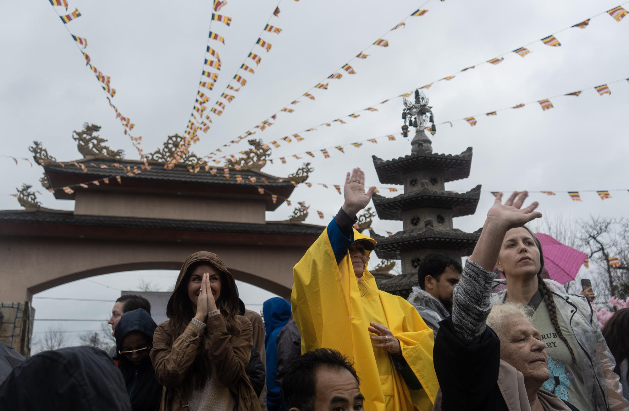 Buddhist monks return to Southeast Fort Worth after 2,300 mile ‘Walk for Peace’