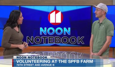 Volunteering at the South Plains Food Bank Farm