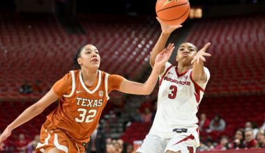 Booker leads five in double figures as No. 4 Texas defeats Arkansas 93-62 :: WRAL.com
