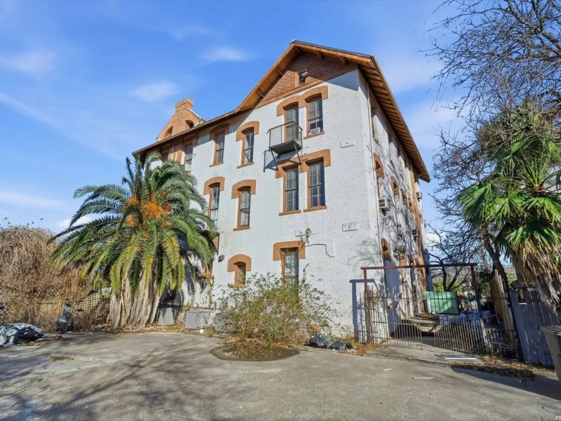 This historic fixer-upper for sale was built in 1890 by renowned Bexar County Courthouse architect