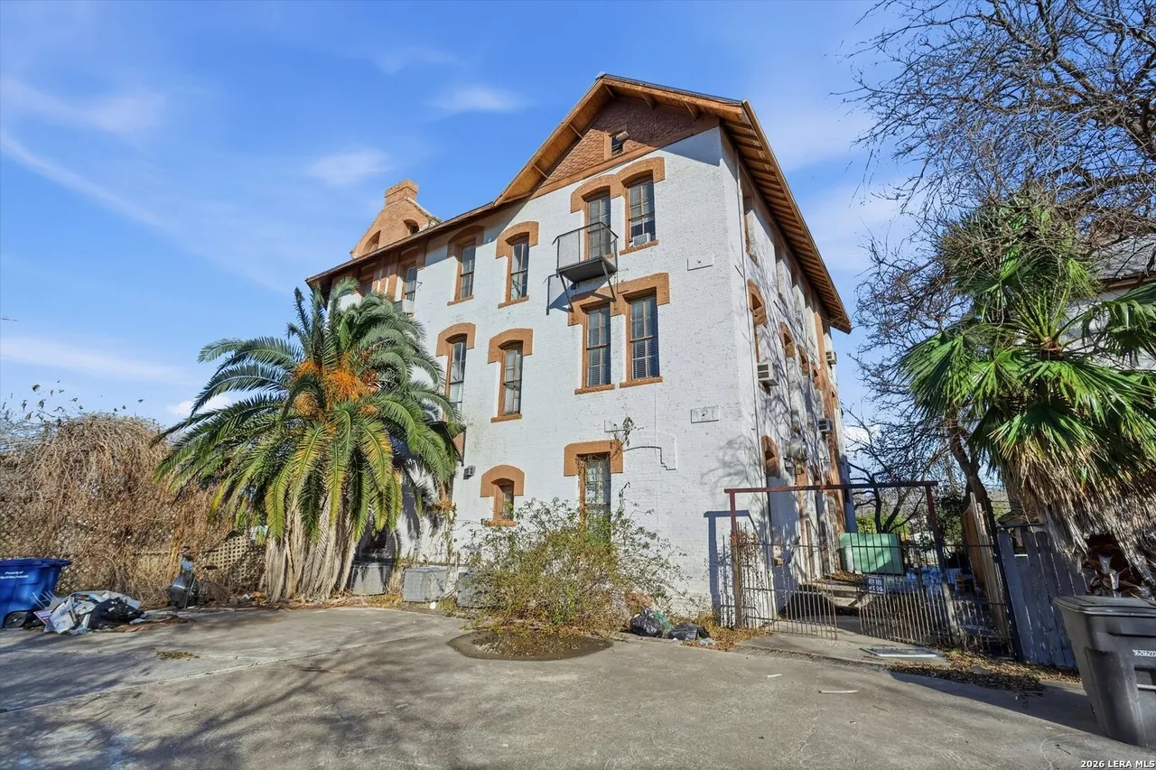 This historic fixer-upper for sale was built in 1890 by renowned Bexar County Courthouse architect
