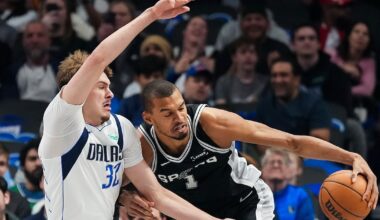 Cooper Flagg’s ‘The Man’ now, but his Mavs have a ways to go before catching Wemby’s Spurs