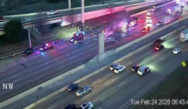 All southbound lanes on U.S. 75 blocked in Plano after major crash